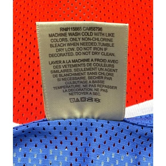 DC Comics Originals Wonder Woman Short Sleeve Mesh V-Neck Jersey Top Ladies Med - Picture 6 of 7